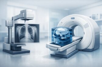 Сравнение рентгена и КТ сканера